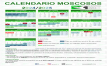 Cartel calendario moscosos 2025-2026